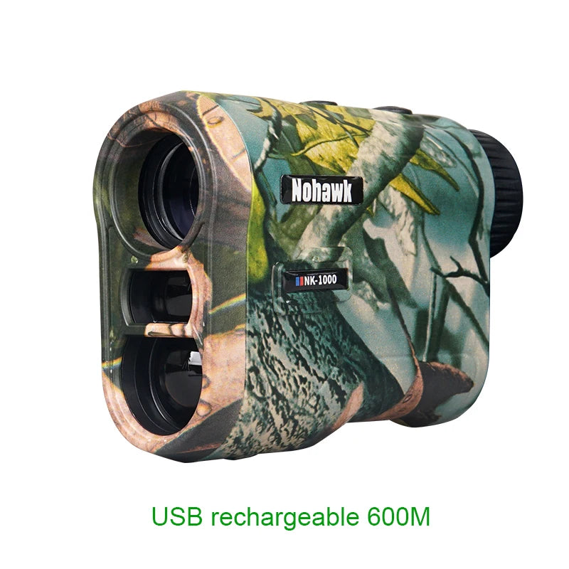 Télémètre de Chasse Camouflage 6x, 600 ou 1000 m, Mode Balayage, Mémoire, Recharge USB, vue 8