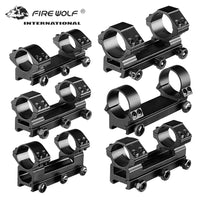 Montage de Lunette Monobloc pour Rail 20 mm, Colliers 25,4 ou 30 mm, Base 100 mm, Noir, 6 Modèles, vue 12