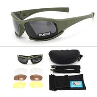 Lunettes Tactiques Polarisées avec Étui, 1 ou 4 Paires de Verres, 3 Coloris, vue 7