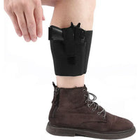 Holster de Cheville Élastique Noir pour Pistolet Compact, 40 x 12 cm, vue 4