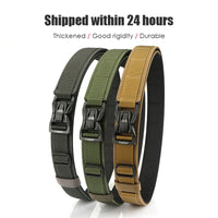 Ceinture Tactique Rigide Nylon Épais, Boucle à Démontage Rapide, 3,8 cm, vue 3