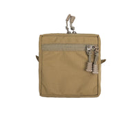 Pochette Utilitaire Plate MOLLE Zippée en Nylon 500D, 14,5 x 13 cm, 6 Coloris, vue 6