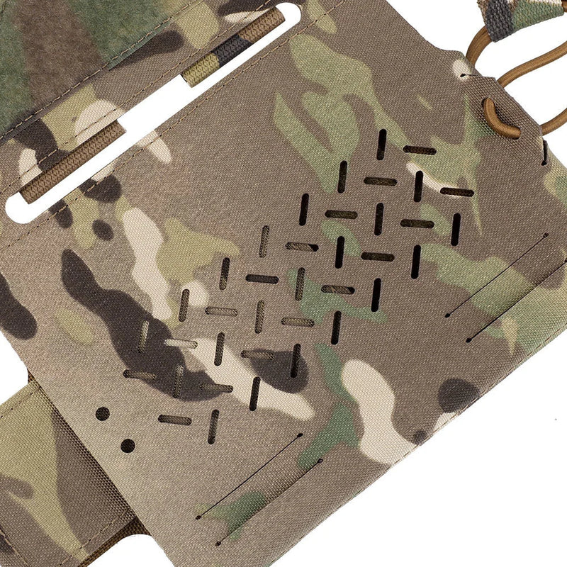 Poche Gilet Tactique d'Extension pour Chest Rig, Chargeur ou Radio, Découpe Laser, vue 4
