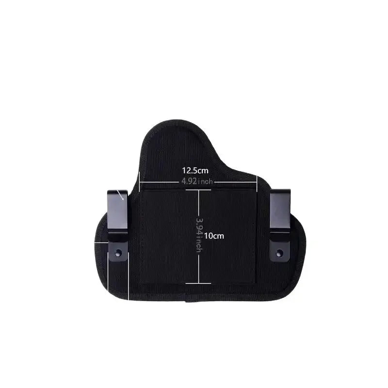 Holster IWB Discret en Nylon 1000D à Double Clip, Droitier ou Gaucher