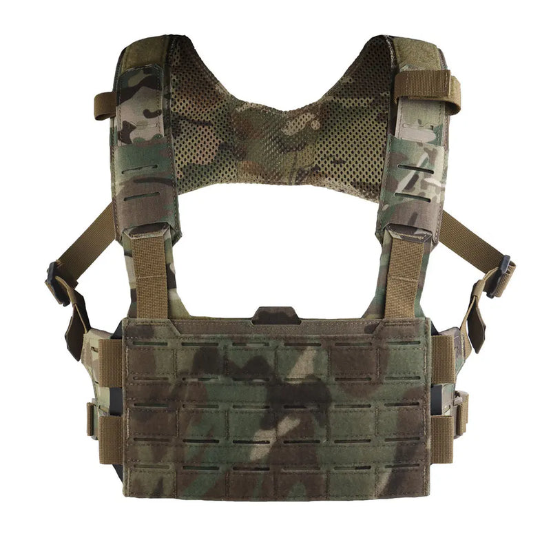 Gilet Tactique Chest Rig Modulaire à Panneau Frontal MOLLE, 29 x 21 cm, vue 8