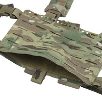 Gilet Tactique Chest Rig à Panneaux Latéraux Séparés, Découpe Laser MOLLE, Nylon, vue 5