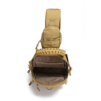 Sac Bandoulière Tactique 5,5 L en Polyester 600D, Poignée Tressée et MOLLE, vue 5