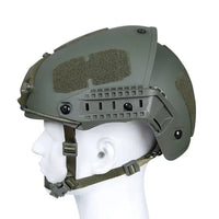 Casque Airsoft Tactique ABS 52-64 cm, Rails Latéraux et Support Frontal, vue 9