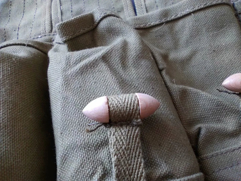 Gilet Tactique Rétro à 10 Poches en Toile, Style Militaire des Années 1970, 68 x 14 cm, vue 5