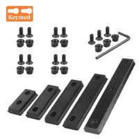 Section de Rail Picatinny 20 mm pour Garde-Main KeyMod en Aluminium, 4 à 13 Fentes, à l'Unité ou en Lot, vue 3