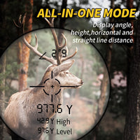 Télémètre Laser de Chasse Camouflage Rechargeable, 600 ou 1000 m, Angle et Vitesse, vue 4