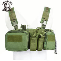 Gilet Tactique Chest Rig en Nylon 500D Démontable, Bretelles Réglables, 0,52 kg, vue 9