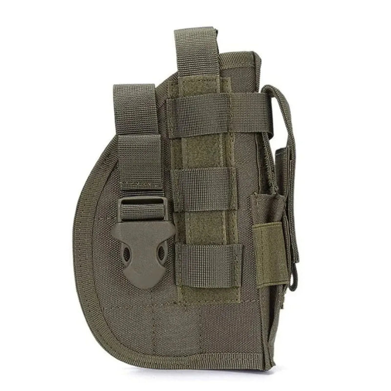 Holster de Ceinture MOLLE Universel en Nylon pour Droitier avec Poche Chargeur, vue 7