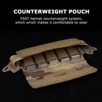Pochette de Contrepoids pour Casque de Type FAST avec 5 Blocs Amovibles, 6 Coloris, vue 4