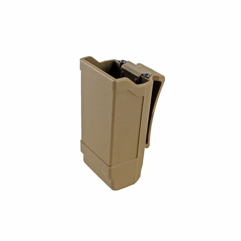 Porte-Chargeur Simple Rigide du 9 mm au .45, Polymère, Clip de Ceinture