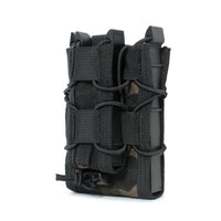 Porte-Chargeur MOLLE Double pour Fusil 5,56 mm et Pistolet 9 mm, Nylon 1000D, vue 8