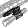 Support de Lampe Tactique Déporté pour Garde-Main M-LOK, Aluminium Noir