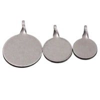 Cible Métallique Ronde en Acier Inoxydable, Plaque de 2, 3 ou 4 cm, ou Lot de 3