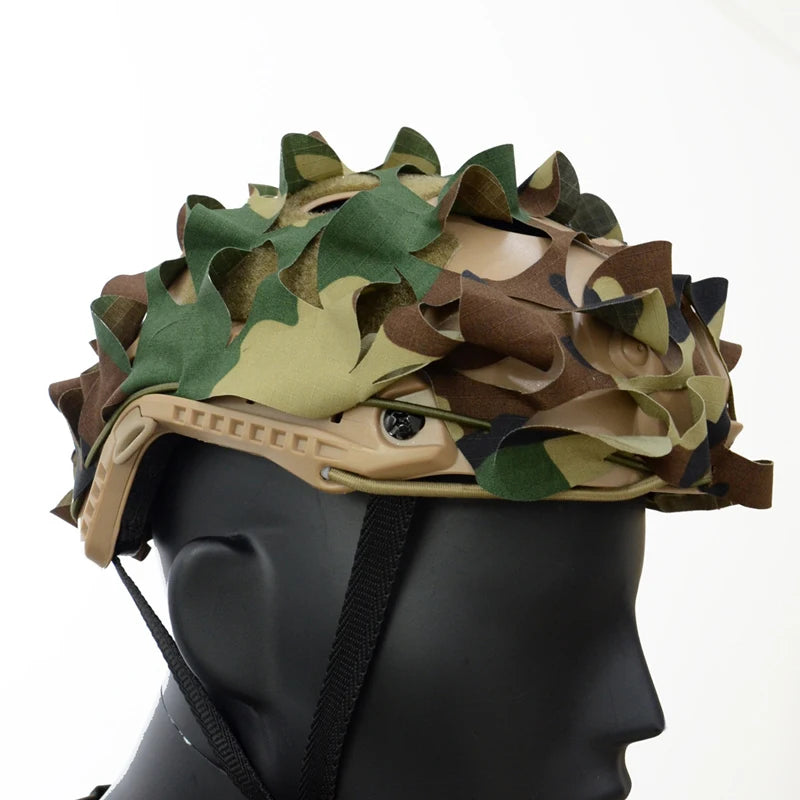 Filet Camouflage 3D Nylon pour Casque et Sac, à la Pièce, vue 3