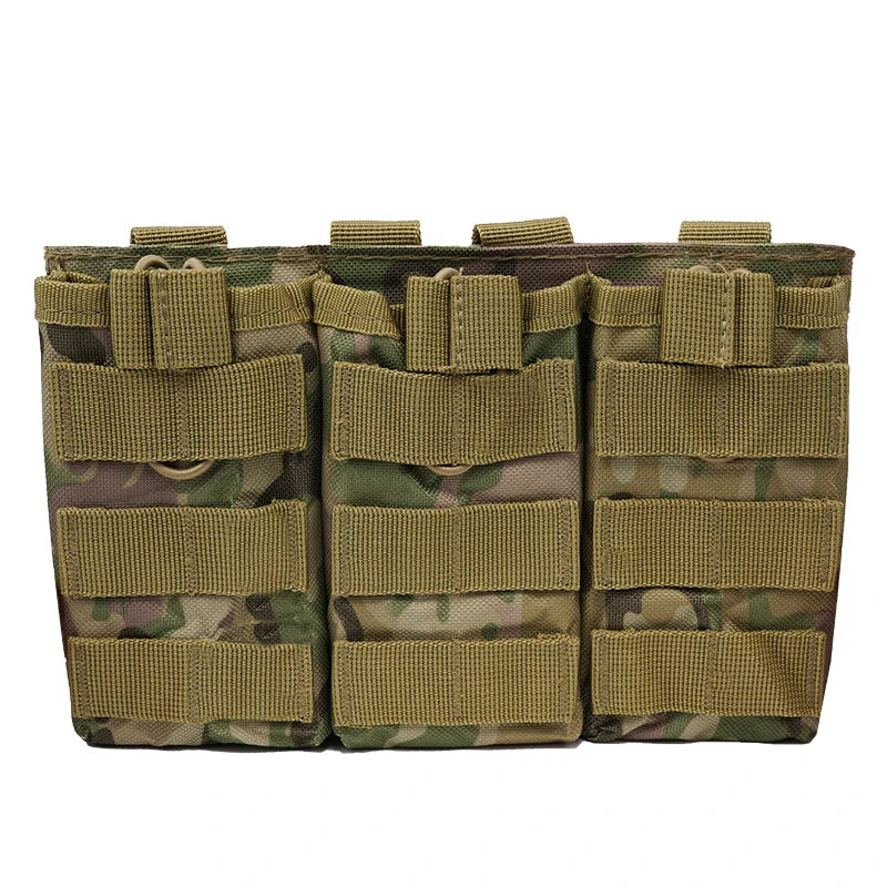 Porte-Chargeur MOLLE Ouvert pour Fusil M4 et AK, Simple, Double ou Triple, vue 12