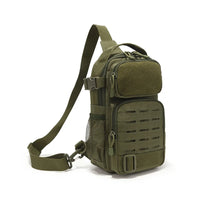 Sac Bandoulière Tactique Compact en Toile Oxford, Panneau MOLLE, 30 x 20 x 13 cm, vue 3