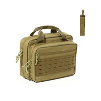 Sac de Tir pour Pistolet en Toile Oxford, 34 x 24 x 12 cm, Poches Chargeurs et MOLLE, vue 7