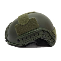 Casque Airsoft Tactique avec ou sans Orifices, Rails Latéraux et Bandes Auto-Agrippantes, vue 7