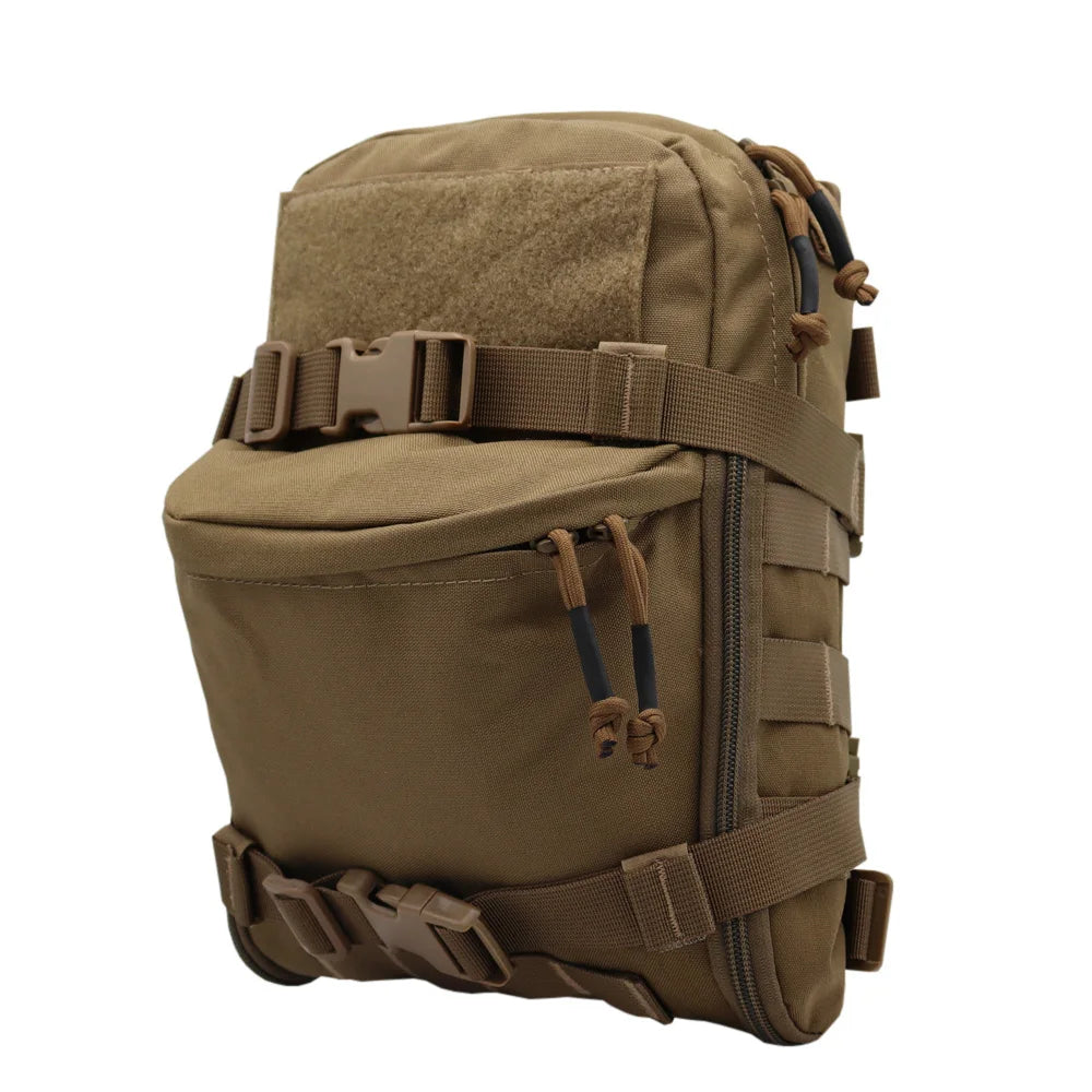 Mini Sac à Dos MOLLE en Nylon 500D pour Porte-Plaques, 30 x 22 x 9 cm, Panneau Auto-Agrippant, 6 Coloris