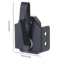 Porte-Chargeur de Poche Magnétique en Acier Noir, Clip Intégré, 5,2 x 3,6 cm, vue 6