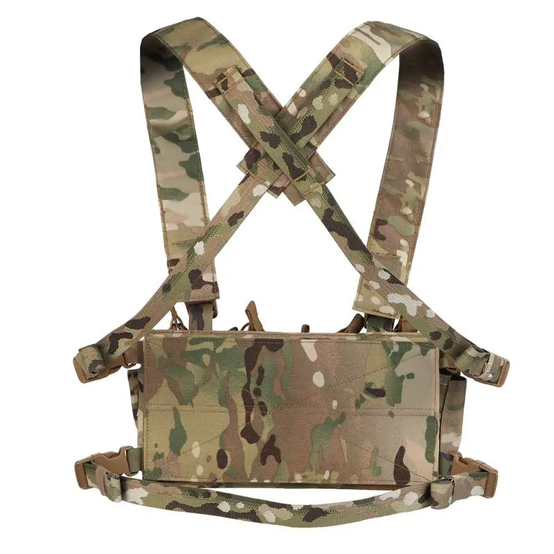 Gilet Tactique Chest Rig à Quatre Porte-Chargeurs 5,56 et 9 mm, 36 x 17 cm, vue 3