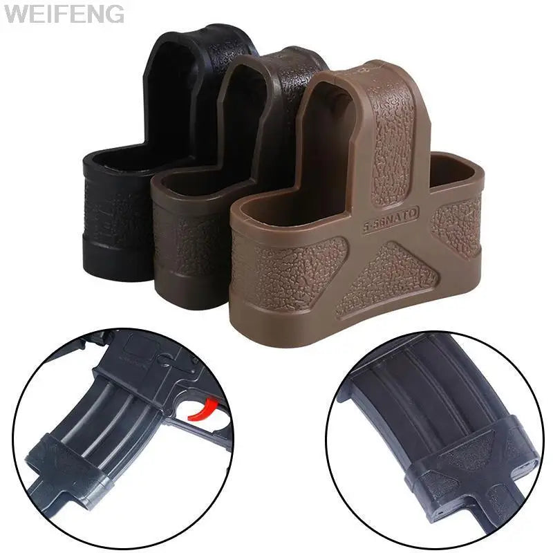 Manchons de Chargeur en Caoutchouc, Lot de 6, pour Calibres 5,56, 7,62 ou 9 mm, vue 2