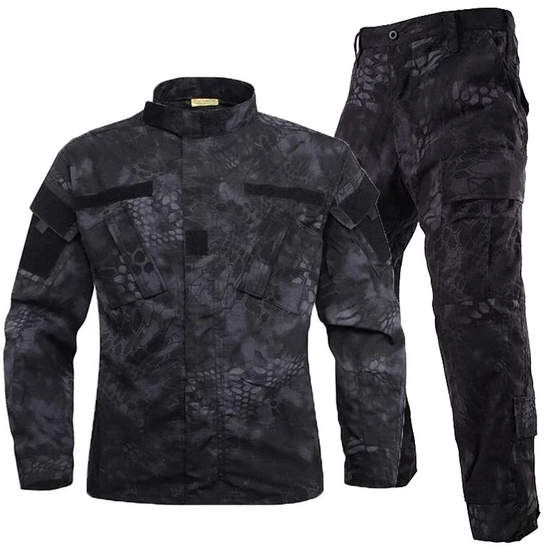 Tenue Airsoft Complète, Veste et Pantalon de Camouflage, 15 Coloris, XS à XXL, vue 17
