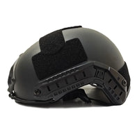 Casque Airsoft Tactique avec ou sans Orifices, Rails Latéraux et Bandes Auto-Agrippantes, vue 11