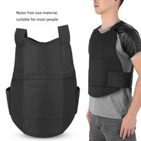 Gilet Tactique Souple en Nylon Noir, Taille Unique, pour Tir à l'Arc et Plein Air, vue 2