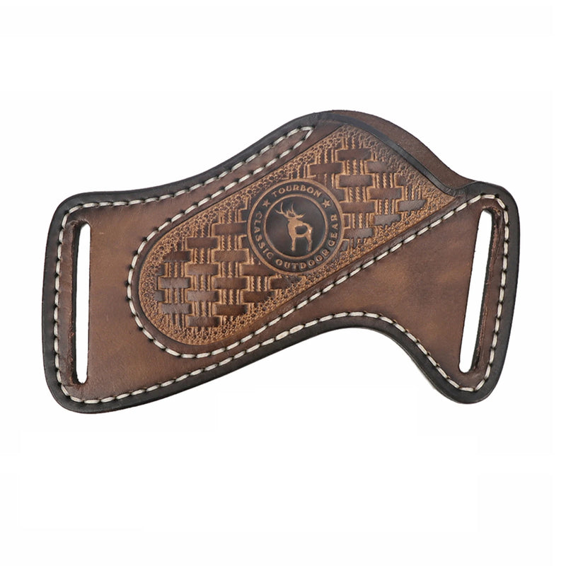Étui Cuir pour Couteau Pliant ou Outil de Poche, Marron, Petit ou Grand Modèle, vue 8