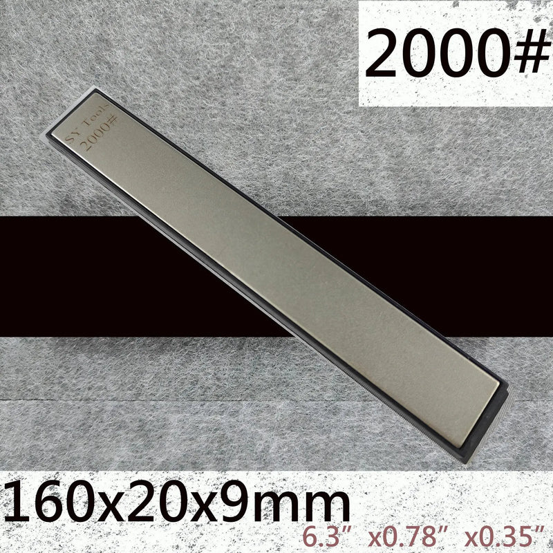 Pierres à Aiguiser Diamantées 160 x 20 x 9 mm pour Affûteur de Couteaux, Grains 80 à 3000, à l'Unité ou en Lot, vue 11