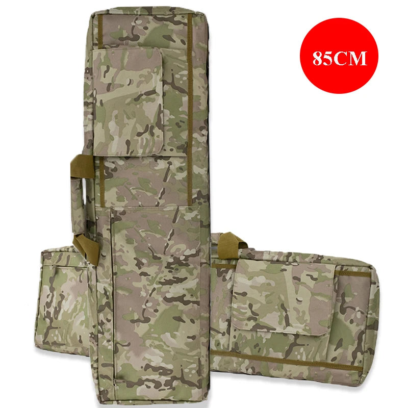 Housse de Fusil Rembourrée Oxford 600D, 85 ou 100 cm, Poches MOLLE et Bandoulière, vue 7