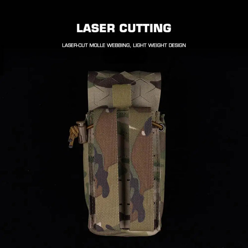 Porte-Chargeurs MOLLE Multifonction à Découpe Laser et Cordon Élastique, vue 4