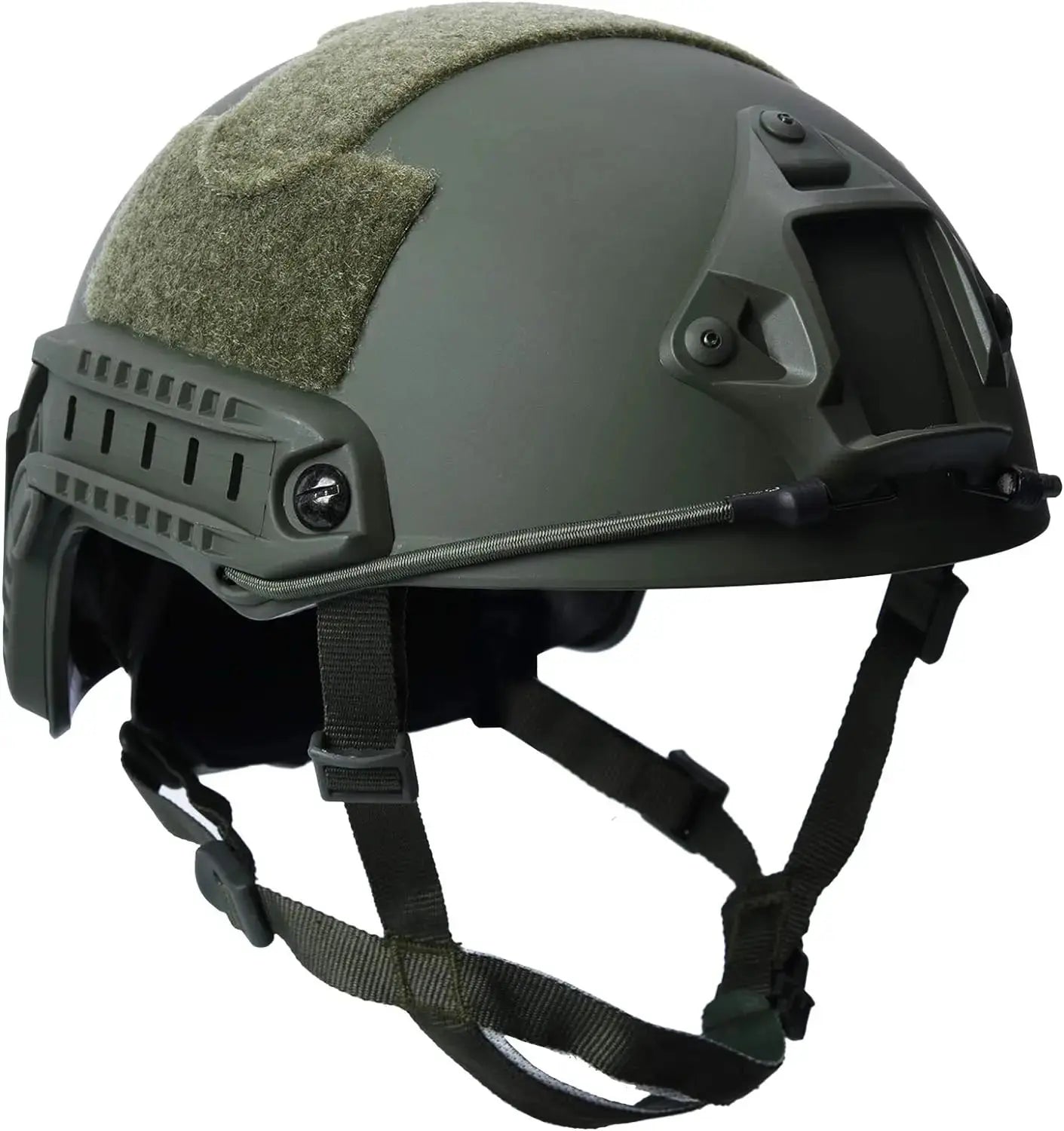 Casque Airsoft Type FAST en ABS, 560 g, Rails Latéraux et Support Frontal