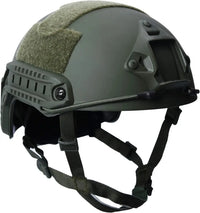 Casque Airsoft Type FAST en ABS, 560 g, Rails Latéraux et Support Frontal