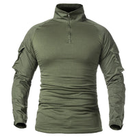 Chemise de Combat Ripstop à Col Montant et Demi-Zip, Homme, 5 Coloris, vue 5
