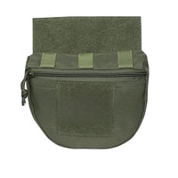Pochette Pendante Sous-Ventrale pour Gilet Tactique, Polyester 1000D, 2 L, 21 x 24 x 4 cm, 4 Coloris, vue 4