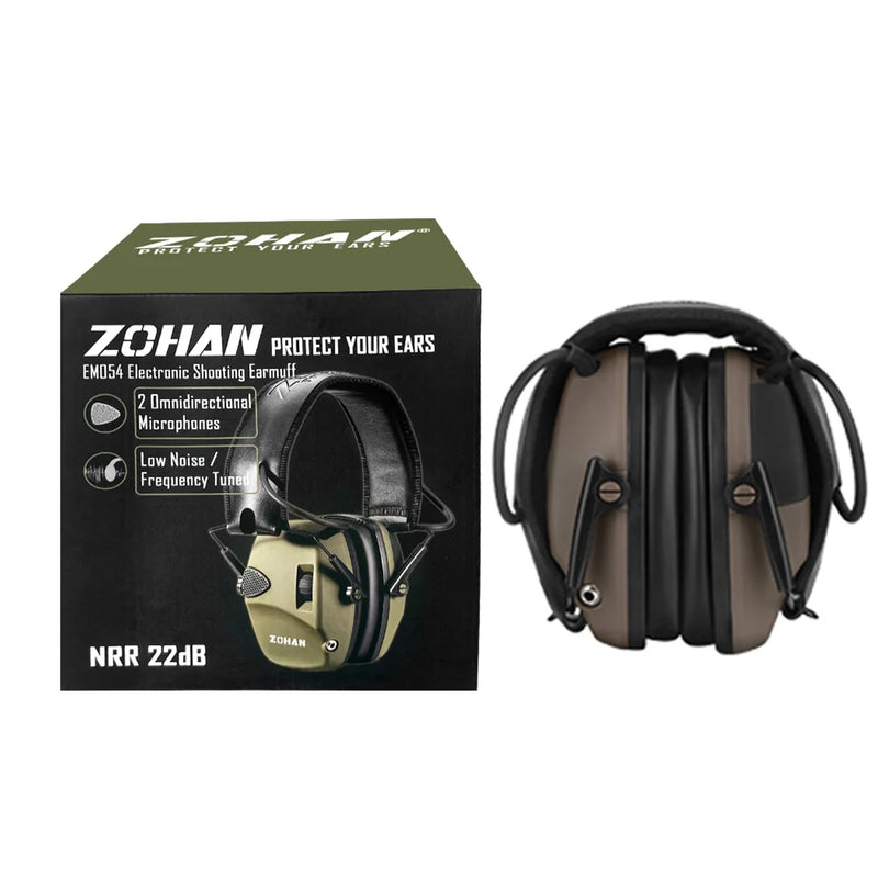 Casque Anti-Bruit Électronique Pliable, Rose, Turquoise ou Marron, avec ou sans Étui, vue 6