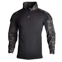 Chemise de Combat Airsoft en Coton à Manches Longues, Poches de Manche et Poignets Réglables, 8 Coloris, vue 13