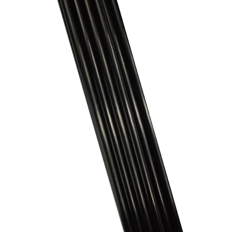 Tubes de Flèche en Fibre de Verre Noirs, Lot de 20, 6 x 8 mm, 35 à 56 cm