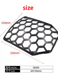 Panneaux de Ventilation et d'Amorti pour Gilet Tactique, en Mousse ou en ABS Ajouré, Lot de 2, vue 6