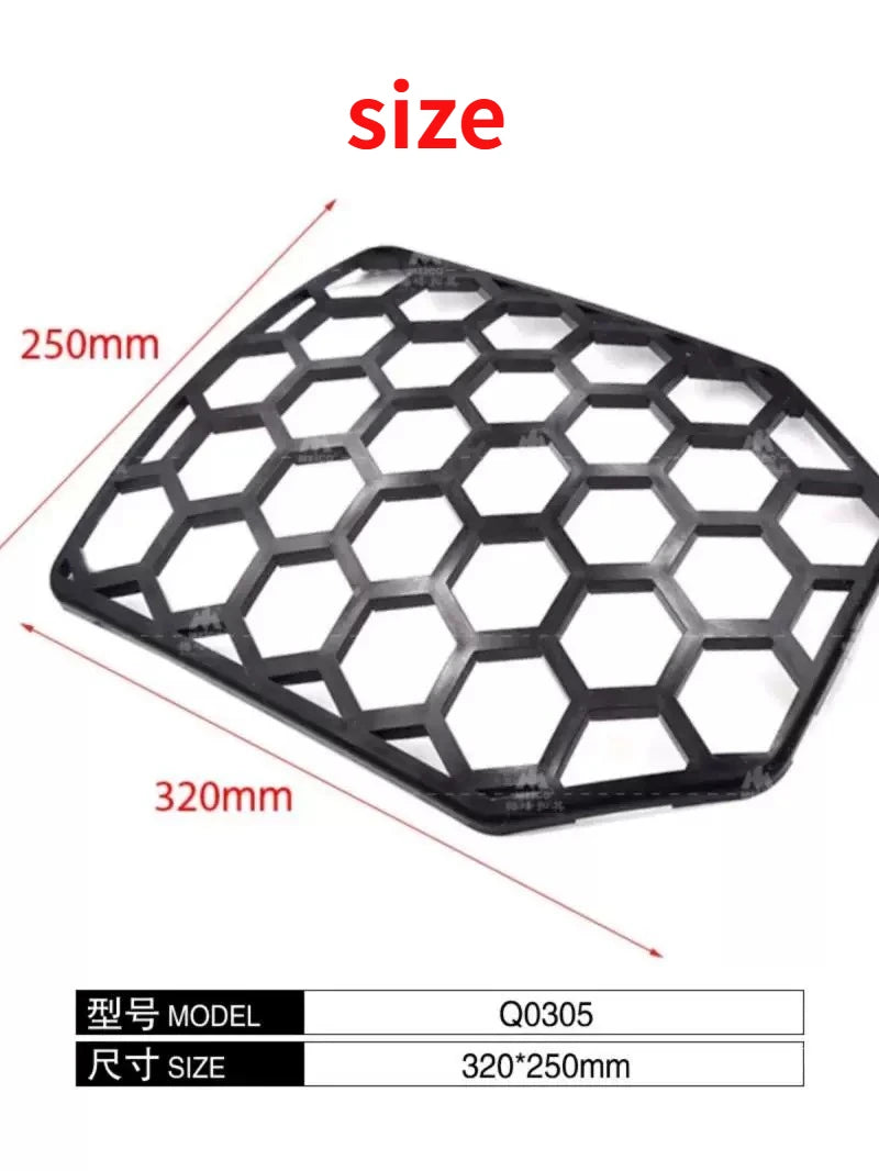 Panneaux de Ventilation et d'Amorti pour Gilet Tactique, en Mousse ou en ABS Ajouré, Lot de 2, vue 6