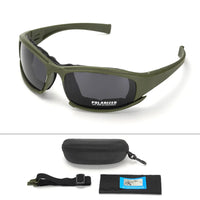 Lunettes Tactiques Polarisées avec Étui, 1 ou 4 Paires de Verres, 3 Coloris, vue 6