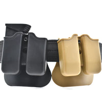 Porte-Chargeur Double Rigide pour Pistolet avec Platine de Ceinture, Trois Coloris, vue 3
