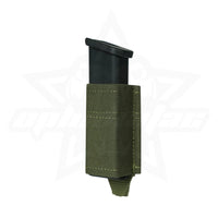 Porte-Chargeur Simple MOLLE Nylon pour Chargeur 9 mm avec Clip de Maintien, vue 8